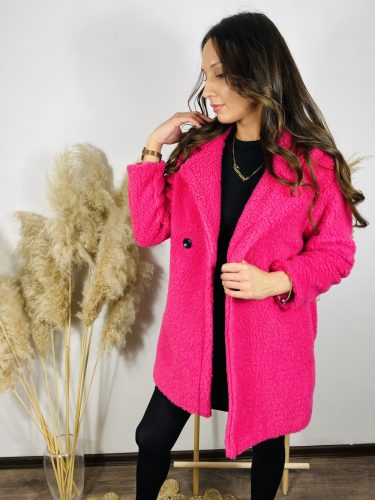 TEDDY kabát - pink