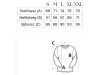 Tacsi vol.14 tacskó mintás kereknyakú pulóver bolyhozott belsővel - világoskék