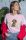 Tacsis póló 18. tacskó mintás unisex, pamut rövidujjú póló - rózsaszín